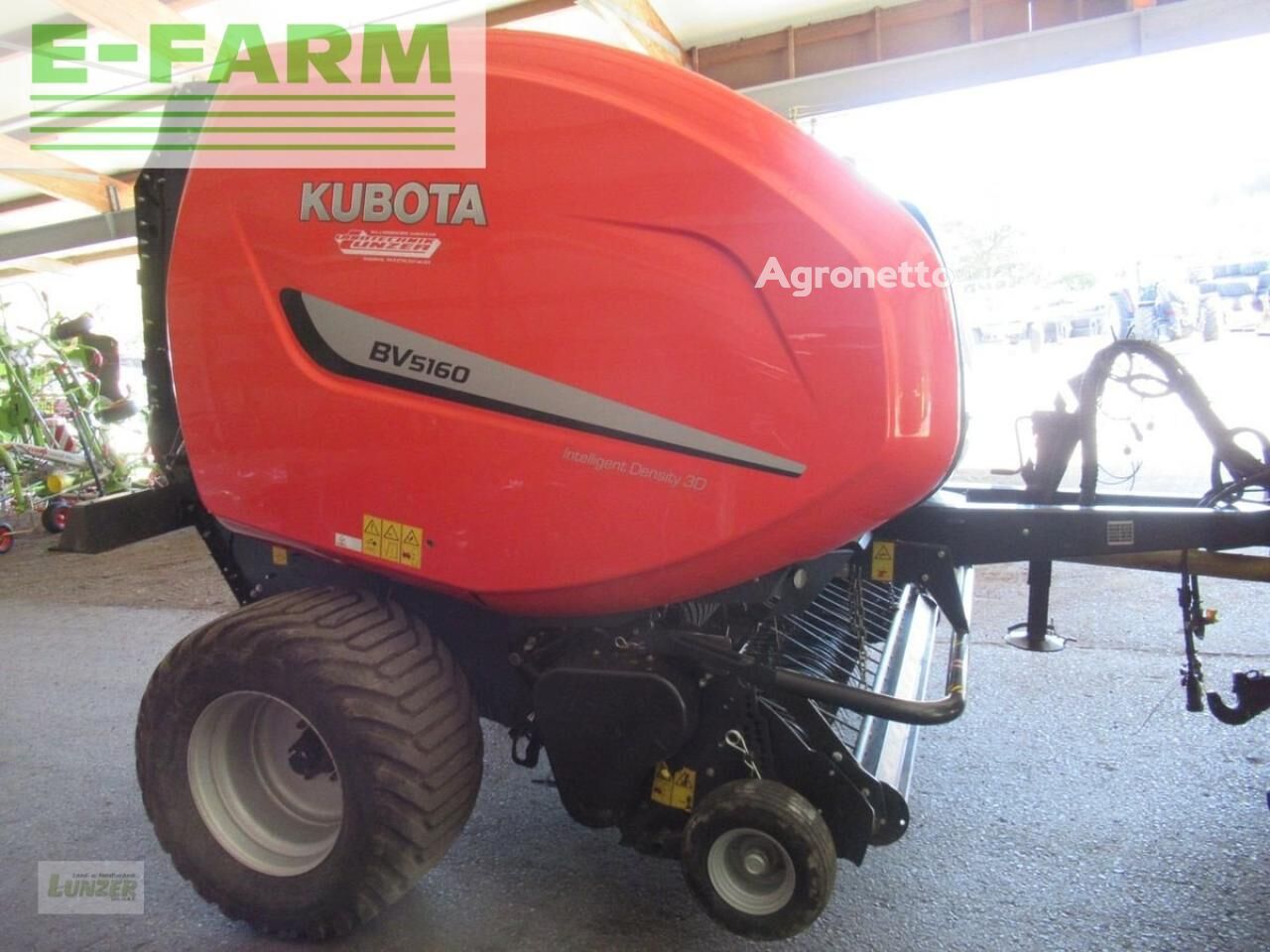 Kubota bv5160 sc-14 plus balirka za četvrtaste bale