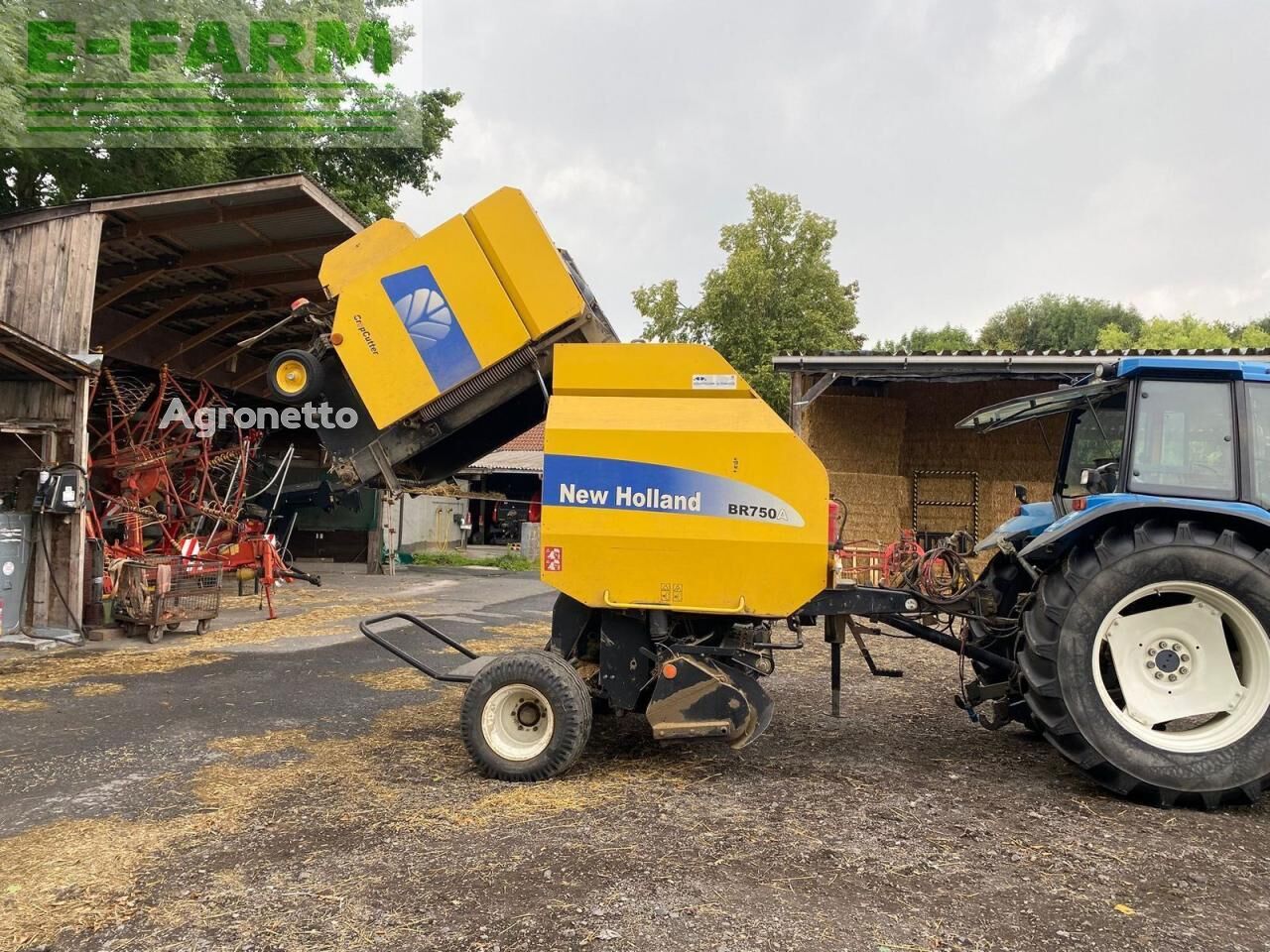Пресс-подборщик тюковый New Holland br 750 a - Agronetto