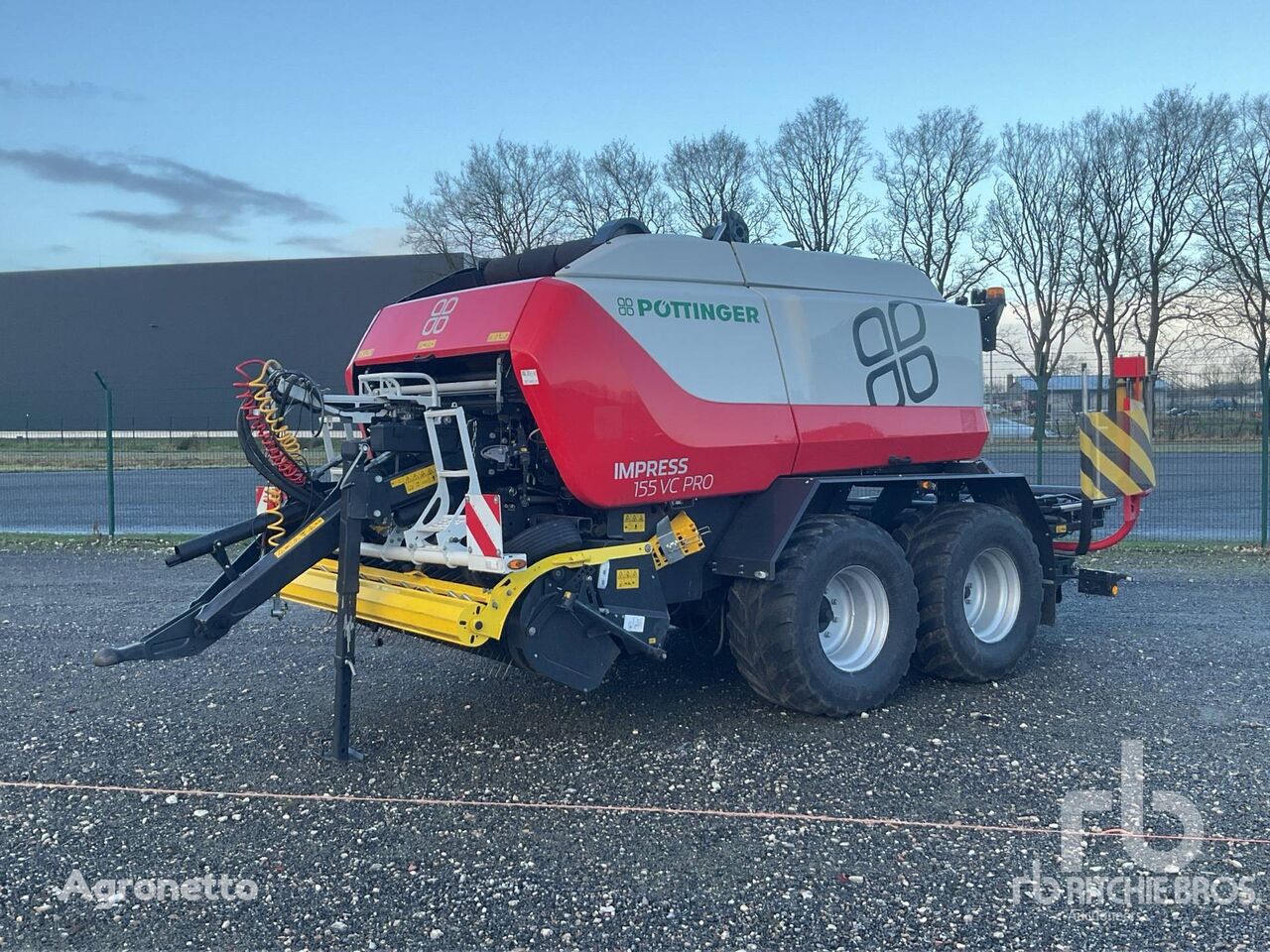 POETTINGER IMPRESS 155VC P T/A square baler