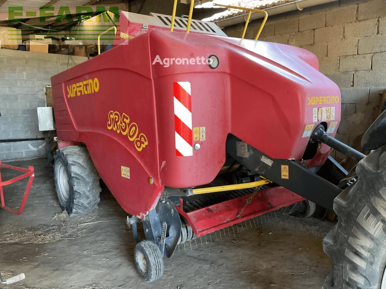 Supertino sr 508 square baler - Agronetto