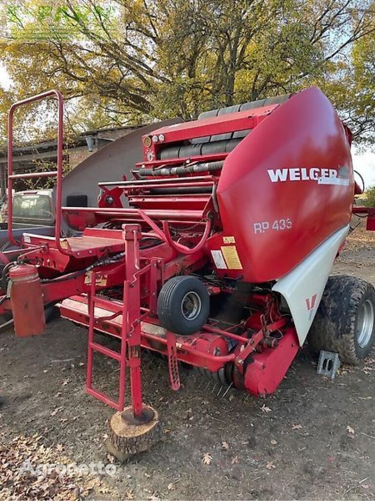 Welger rp 435 square baler