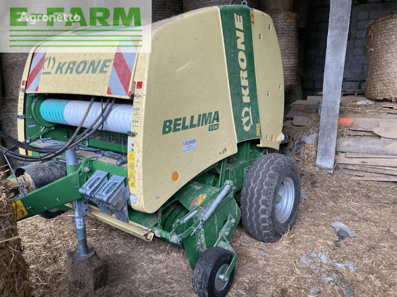 presse à balles carrées bellima f130