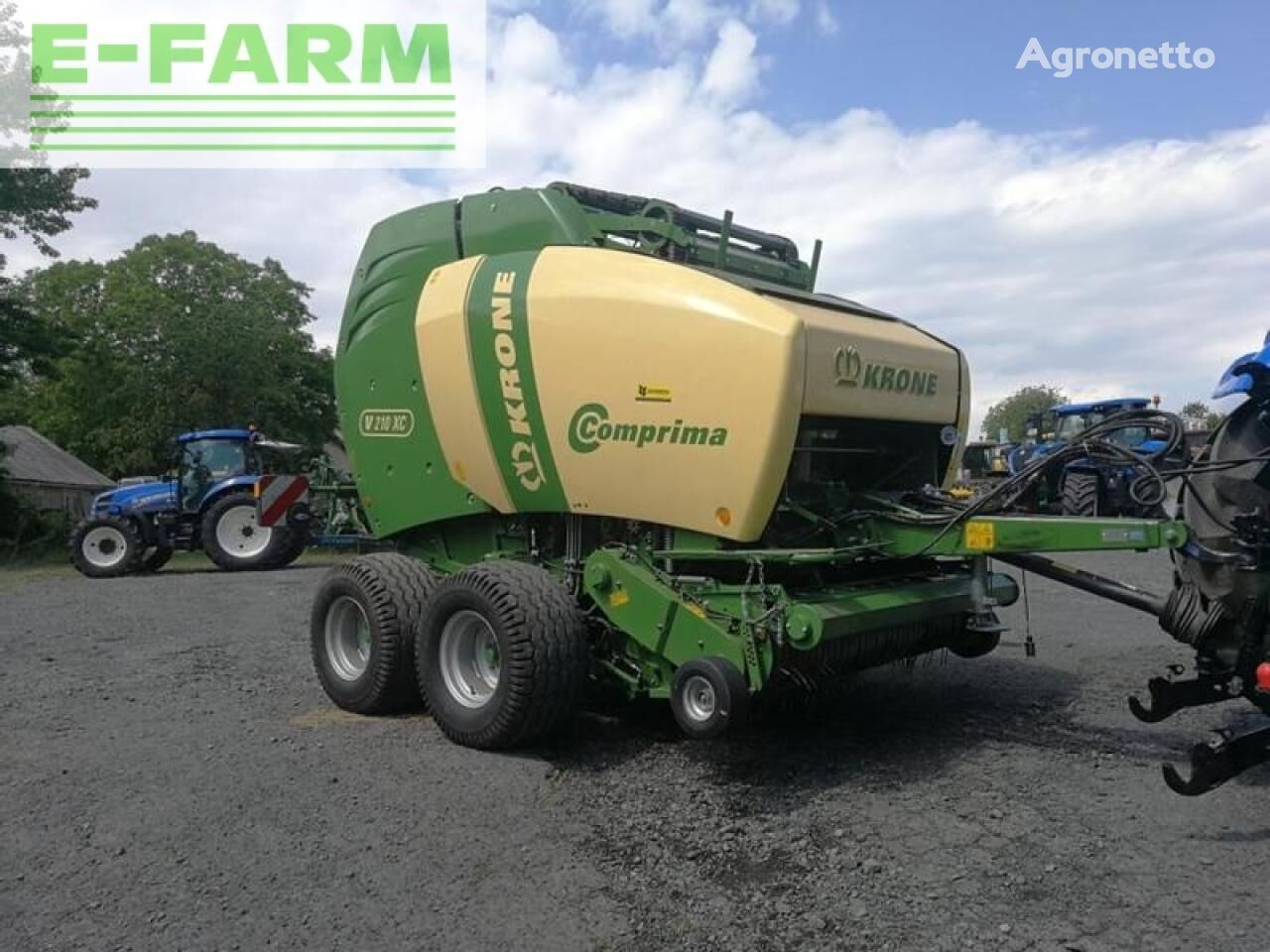 comprima v 210 xc square baler