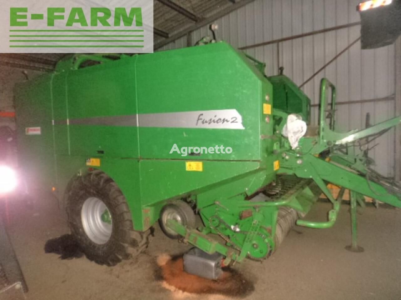 fusion square baler