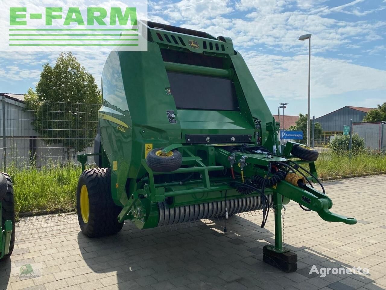 v461m square baler