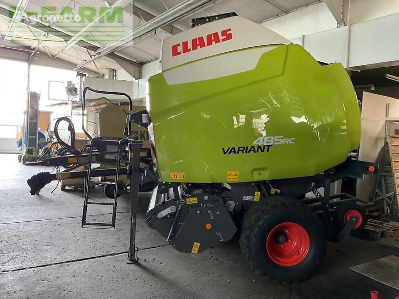 variant 485 rc square baler