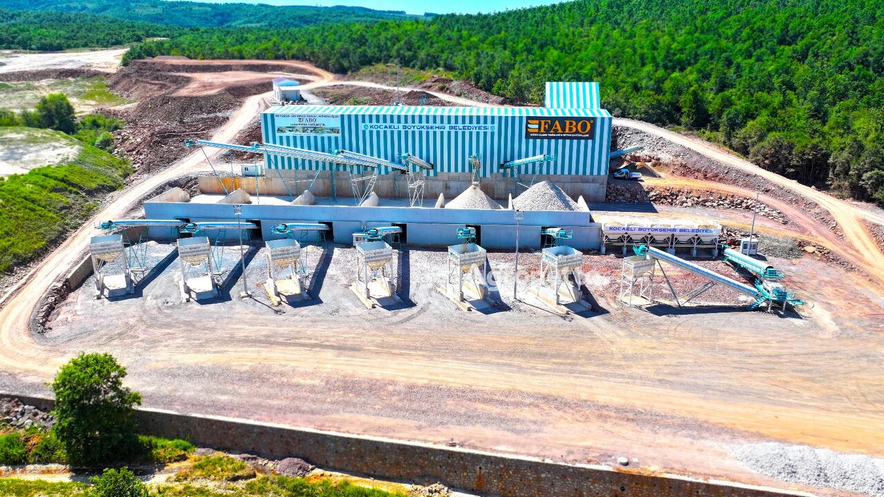 Uudet FABO Stationary Crushing and Screening Plant 400 TPH kivimurskain - Agronetto