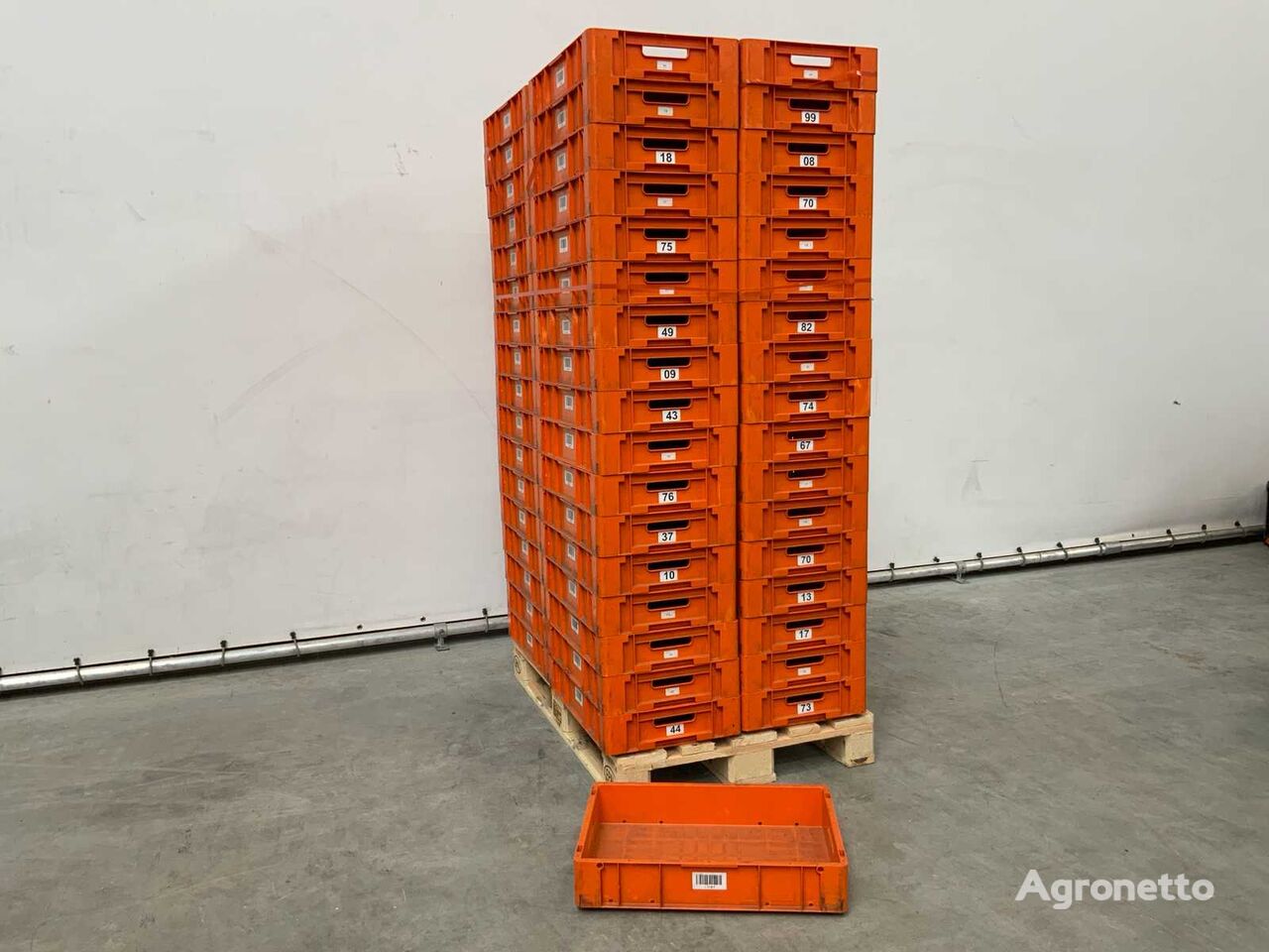 Eurotec Magazijnbak 600x400x120mm (1600x) storage box