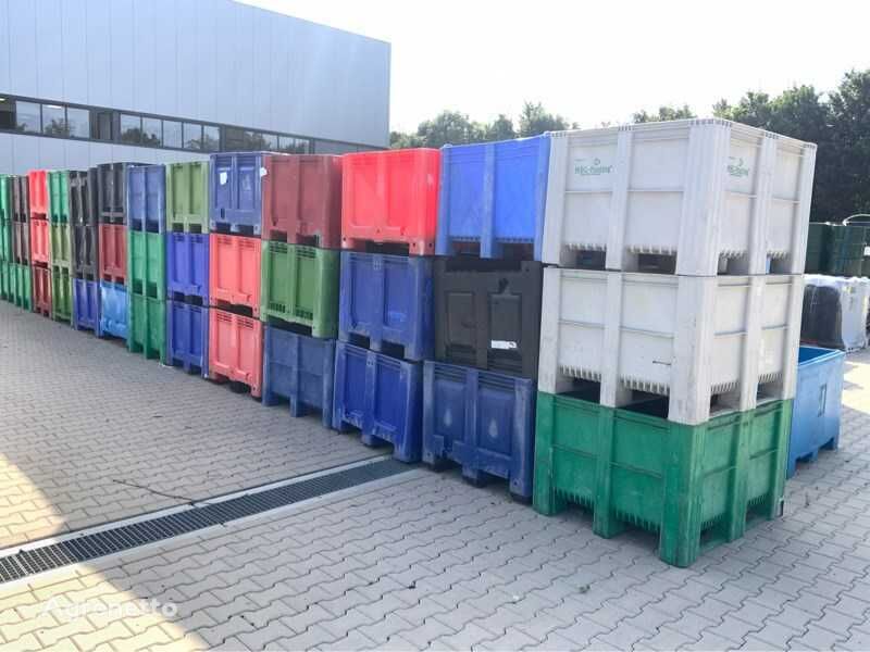 bac de stockage palletbox 1200x1000x800mm (5x)