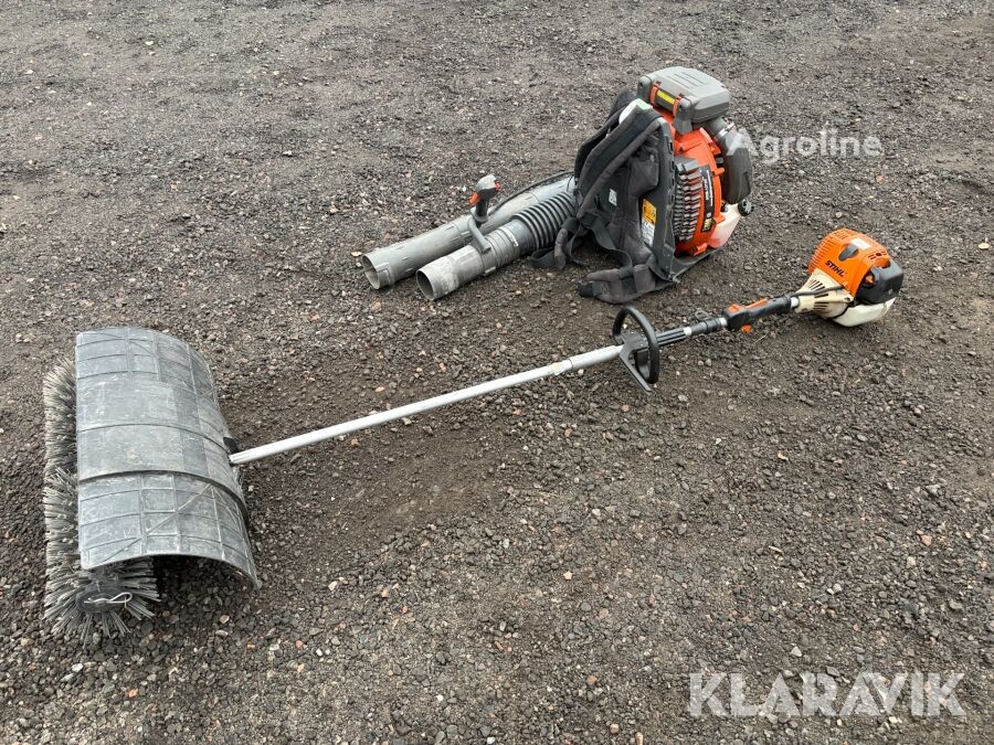 Lövblås, röjsåg med strimmer - Agroline