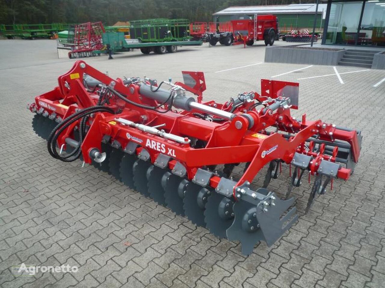 new Unia Ares XL stubble cultivator