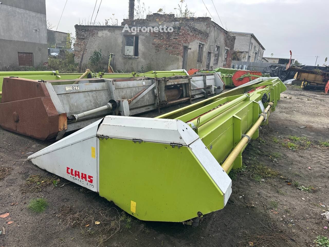 Cueilleur à tournesol Claas Sunspeed à vendre | Agronetto MA Cueilleur à tournesol Claas Sunspeed - Agronetto