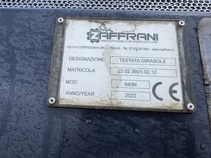 нови адаптер за жетва на сончоглед Zaffrani 940N