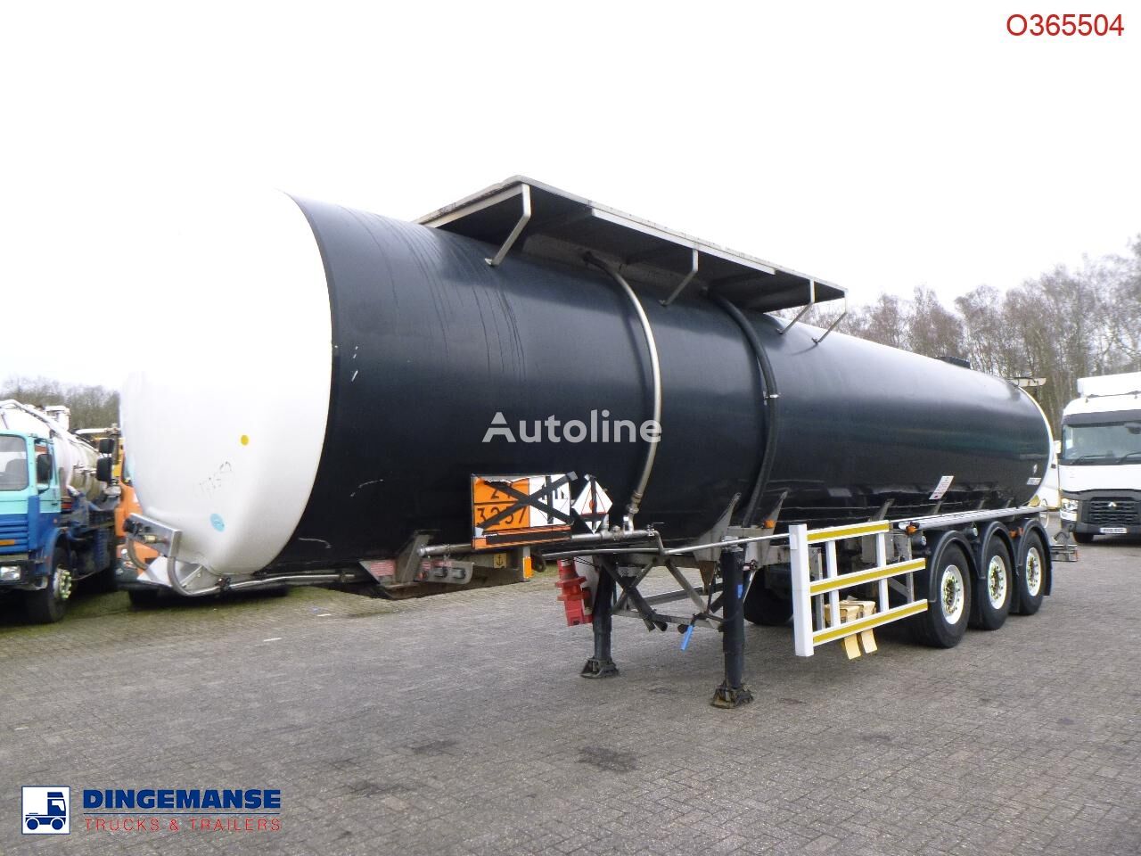 цистерна за битум Clayton Bitumen tank inox 31.8m / 1 comp