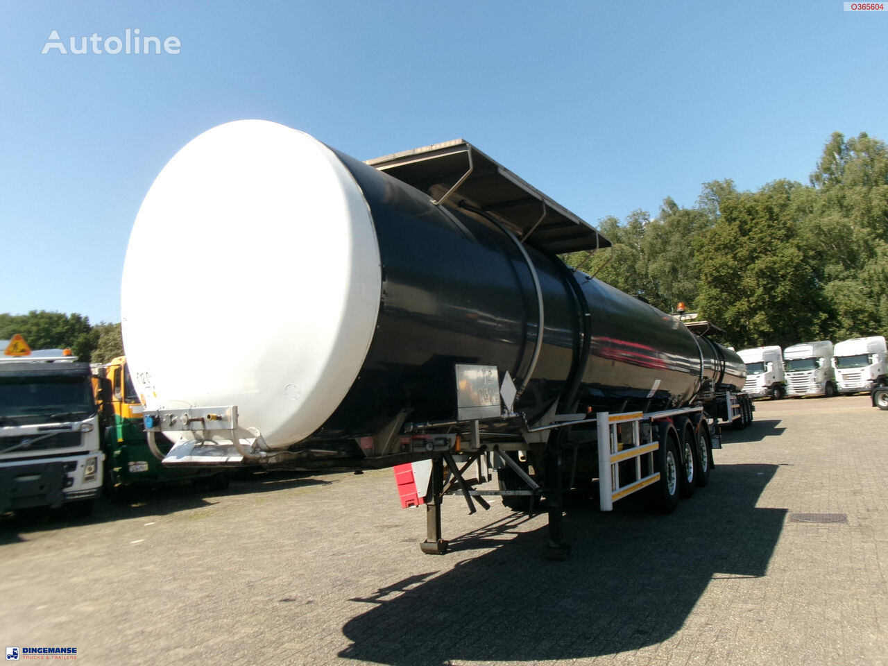 Clayton Bitumen tank inox 33 m3 / 1 comp + ADR bitumentank trailer