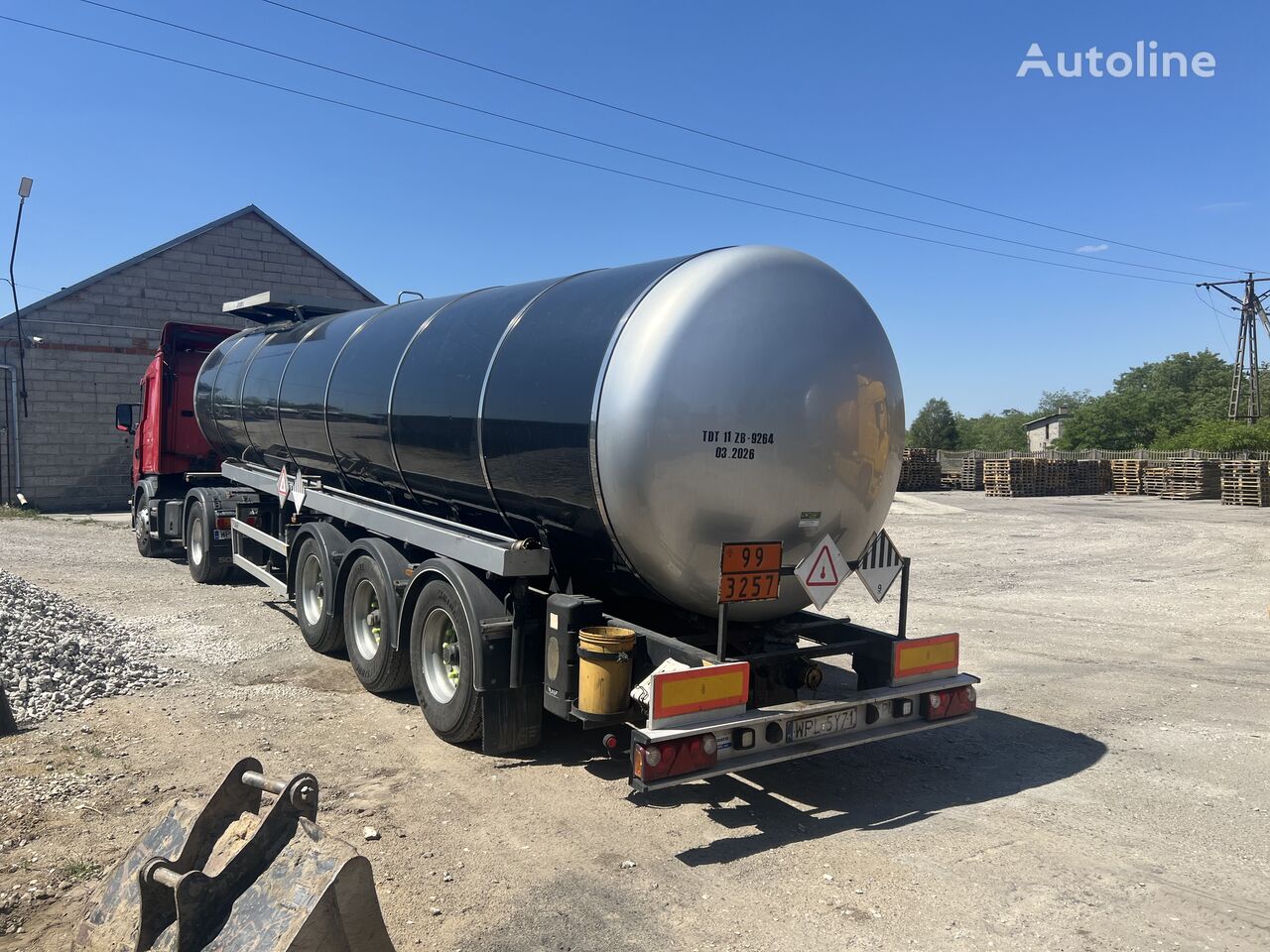 LAG bitumen tank trailer