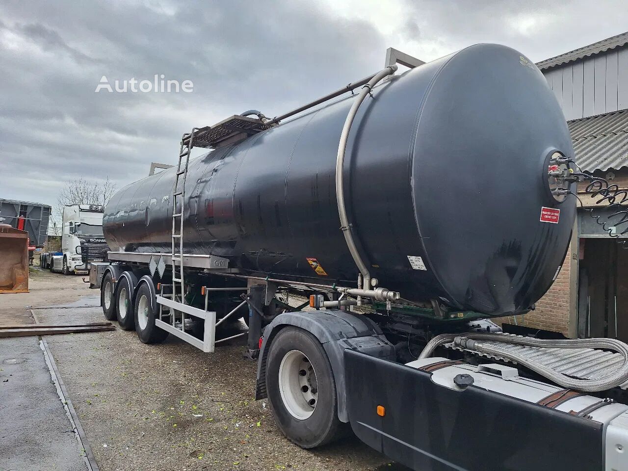 Magyar SR34ESRA 2 UNITS ON STOCK bitumen tank trailer