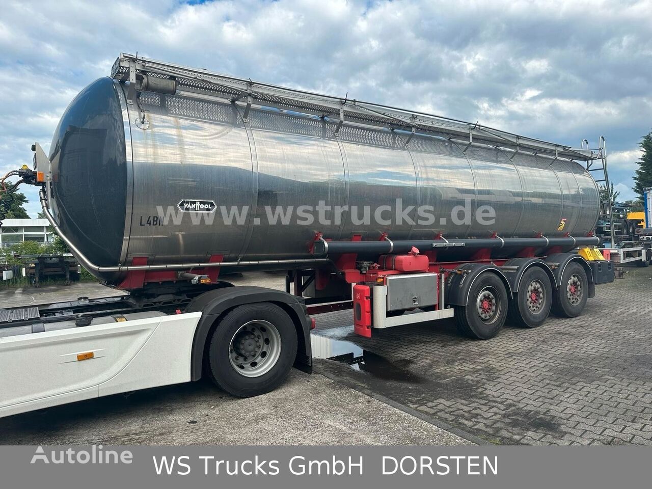 Van Hool Vanhool 30.000 Liter /Bitumen/ADR/L4BN/TE19/SAF Scheibe cisterna de betún nueva