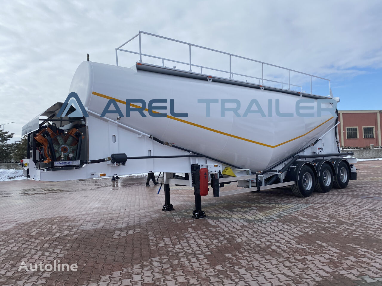 nieuw Arel Trailer V TYPE CEMENT BULK SEMI TRAILER cement tank