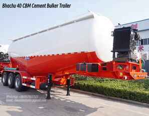 citerne de ciment Bhachu 40 CBM Cement Bulker Trailer Price in Nairobi neuve