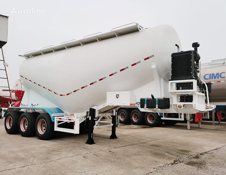 new CIMC CIMC 35 Cubic Cement Bulker for Sale in Zambia cement tank trailer