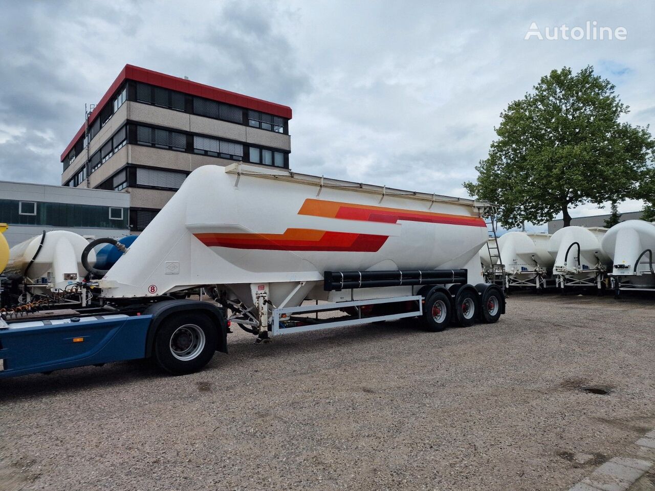 cisterna de transporte de cimento Feldbinder