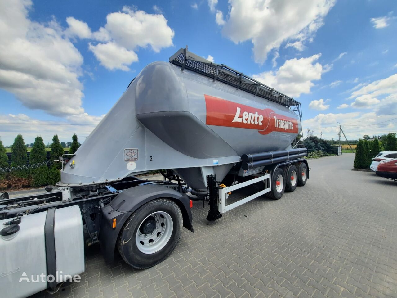 Feldbinder EUT 35.3  cement tank trailer