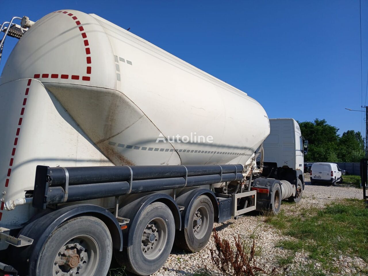 Feldbinder EUT 35.3 cement tank trailer