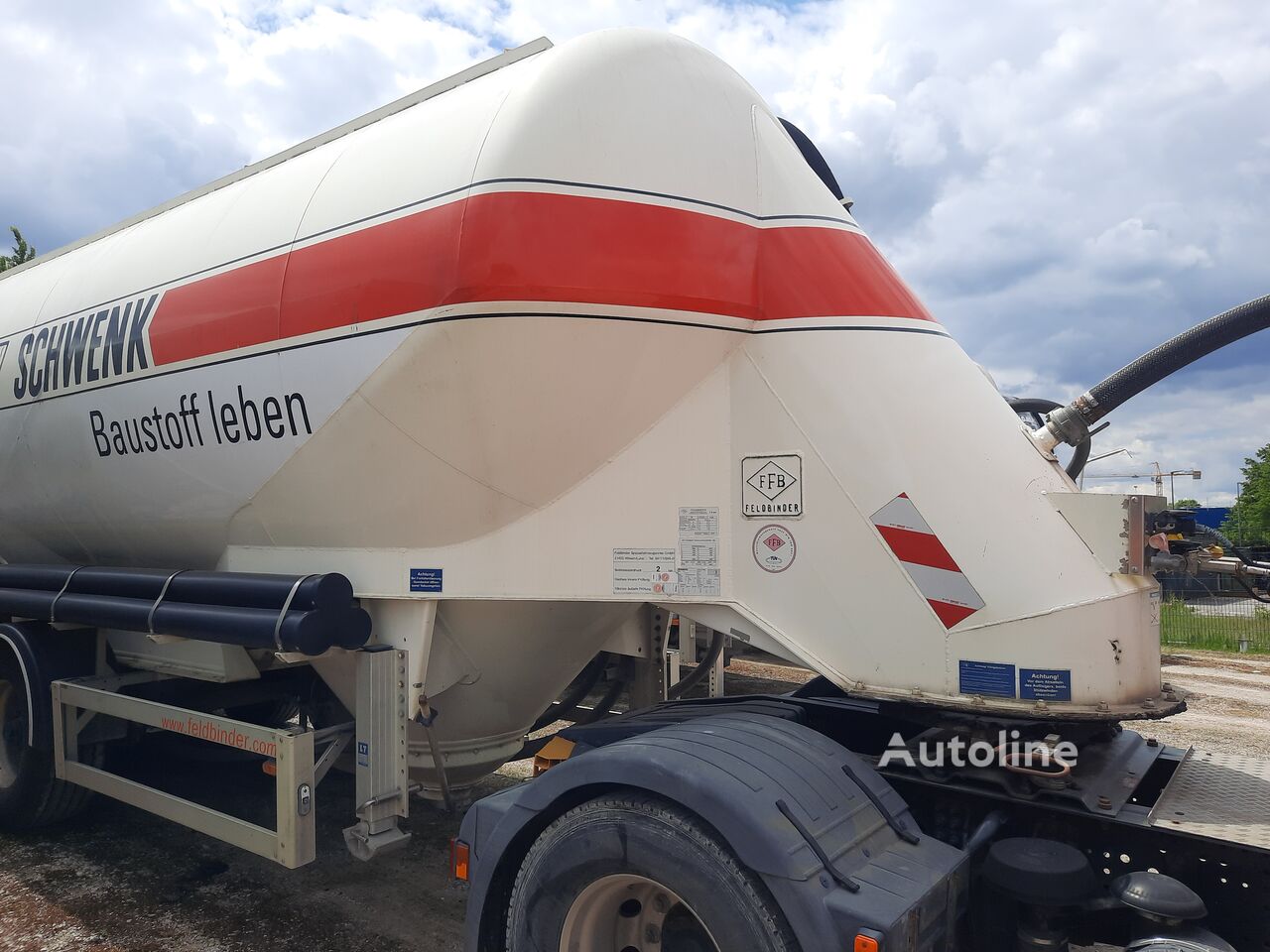 Купить цементовоз Feldbinder EUT 36.3 | Autoline AM Цементовоз Feldbinder EUT 36.3 - Autoline