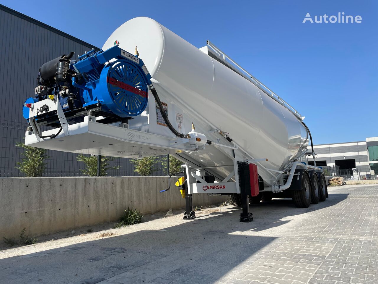 new Gewolf Cement Bulker Semi-Trailer - V-Type - 2-3-4 Axle cement tank trailer