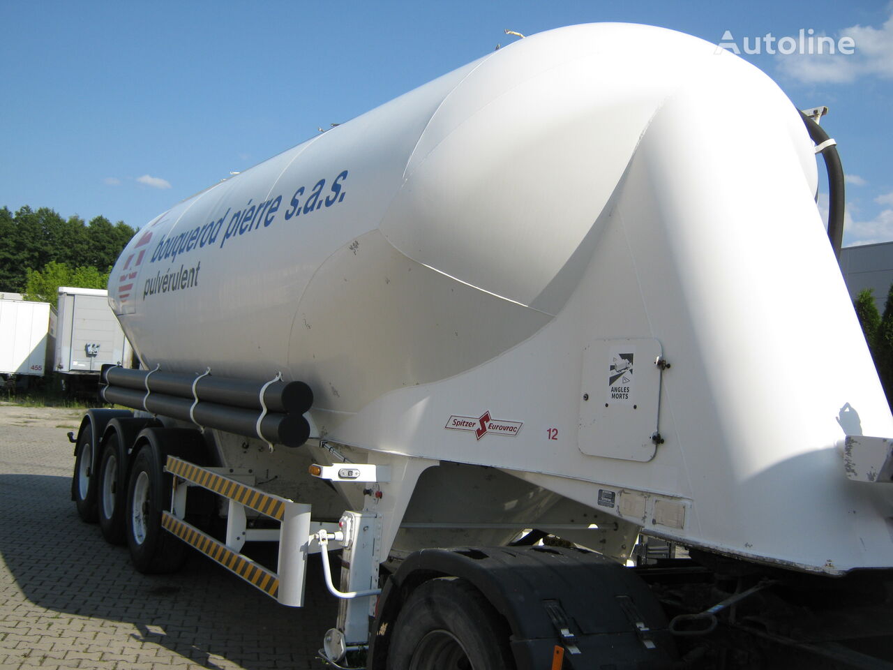 Spitzer Eurovrac  cement tank trailer