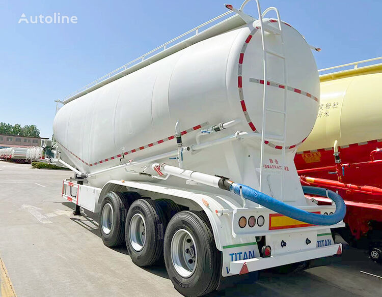 ny TITAN Bulk Cement Carriers Semi Trailer for Sale in Zimbabwe - W cementtank