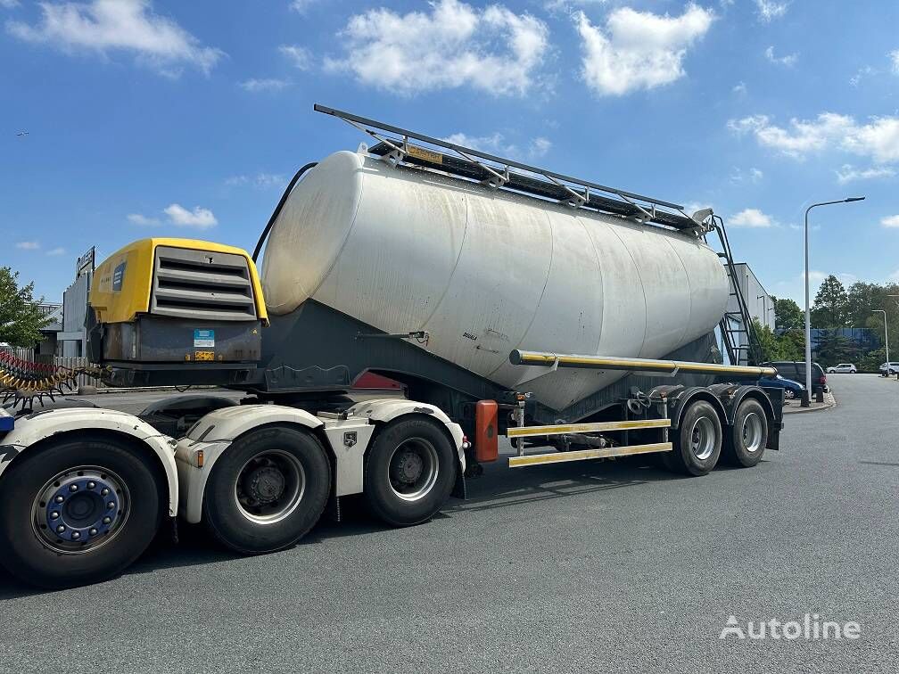 Tank saitek cement silo Zementsiloauflieger