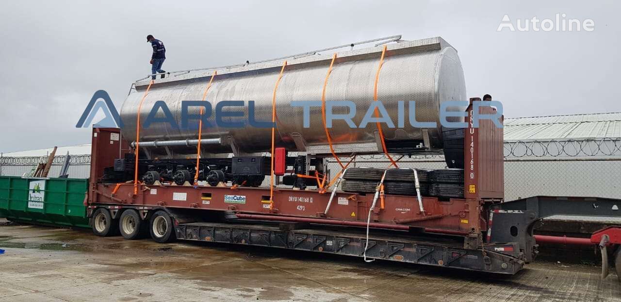 новая химическая цистерна Arel Trailer STAINLESS STEEL TANKER SEMI TRAILER