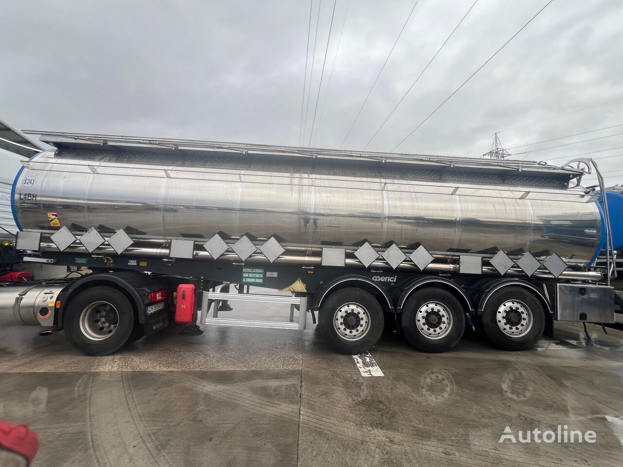 Grapar chemical tank trailer