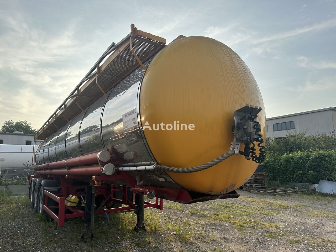 Klaeser chemical tank trailer