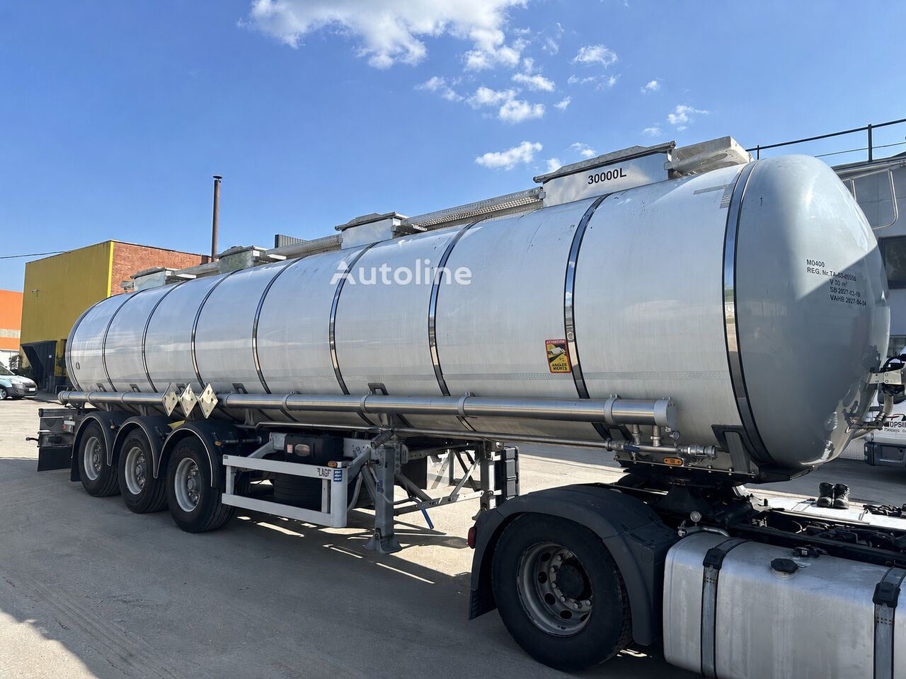 Citerne chimique LAG L4BH, mono, 30.000 ADR - Autoline