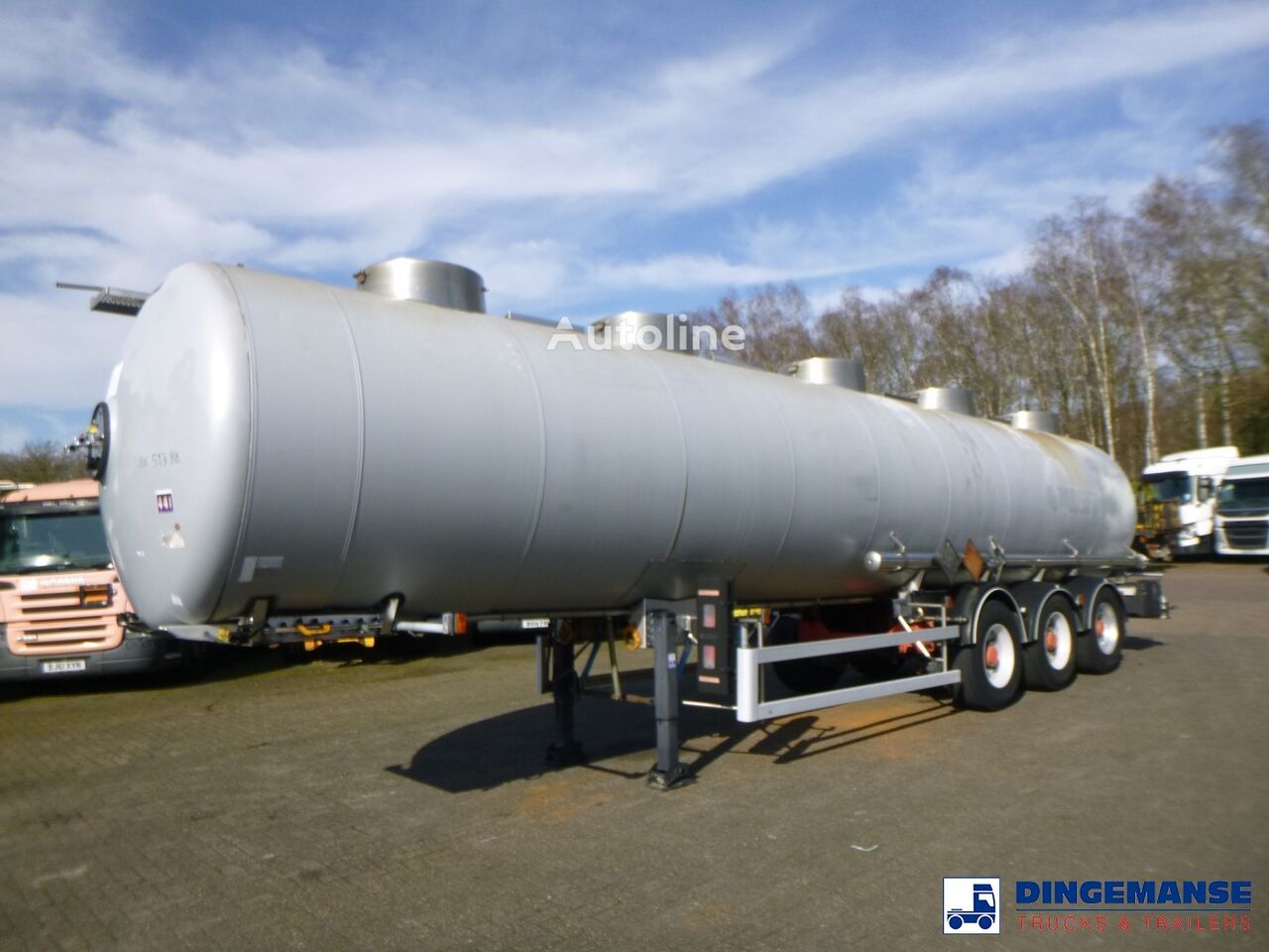 Venta de Magyar Chemical tank inox 32.5m3 / 1 comp cisterna química | Autoline MX Magyar Chemical tank inox 32.5m3 / 1 comp cisterna química - Autoline