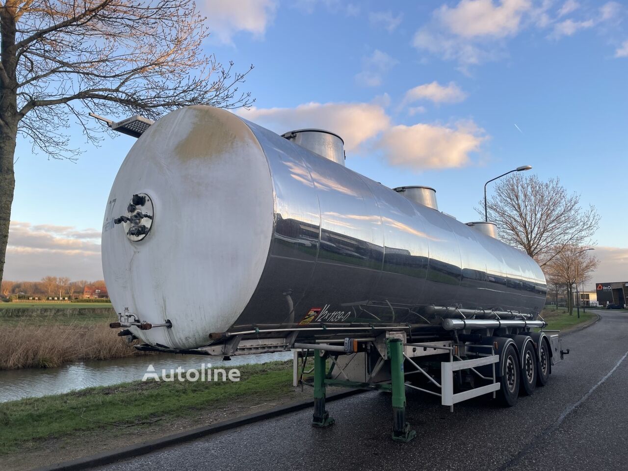 Magyar Tank chemical tank trailer