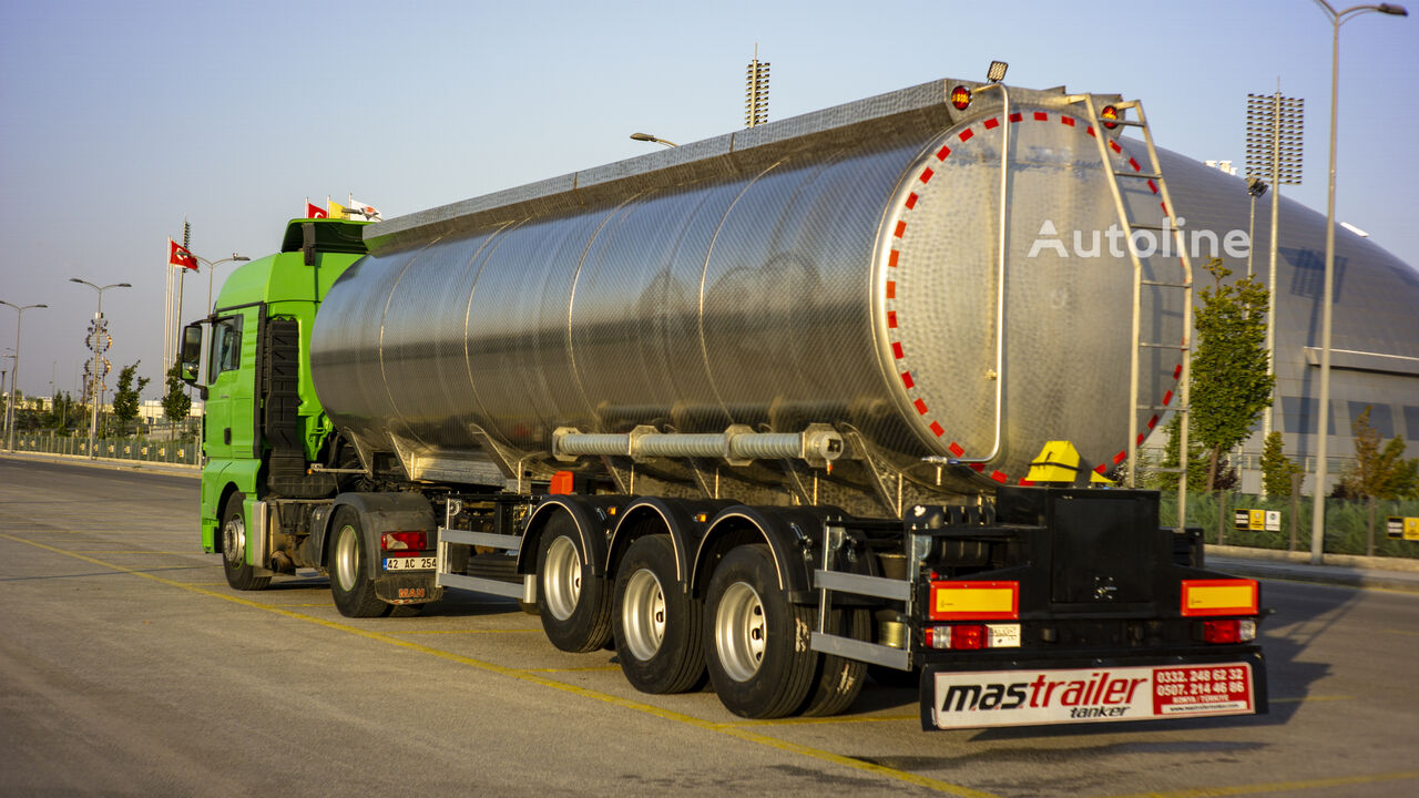 新化学品罐拖车 Mas Trailer Tanker 2025 Model Stainless Steel Chemical -7