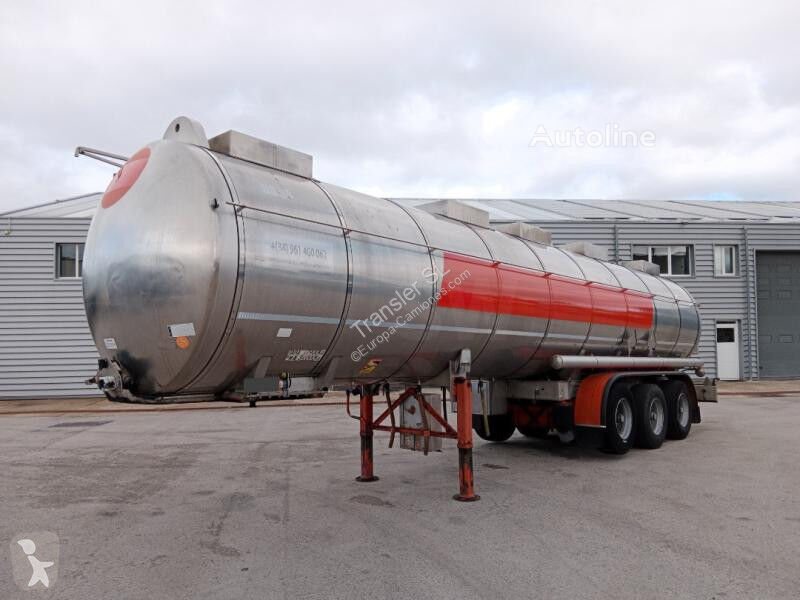 Parcisa CA-190P-32 chemical tank trailer for sale | Autoline AU Parcisa CA-190P-32 chemical tank trailer - Autoline