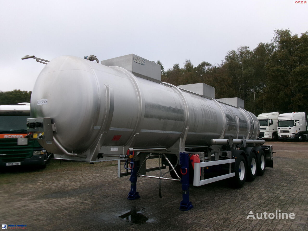 Parcisa Chemical tank inox L4BH 21.2 m3 / 1 comp + pump / ADR 24/02/24 ķīmisko vielu cisterna