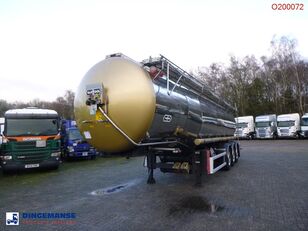 Van Hool Chemical tank inox L4BH 30 m3 / 1 comp / ADR 29/08/24