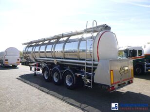 cisterna alimentar Burg Food tank inox 37.5 m3 / 3 comp