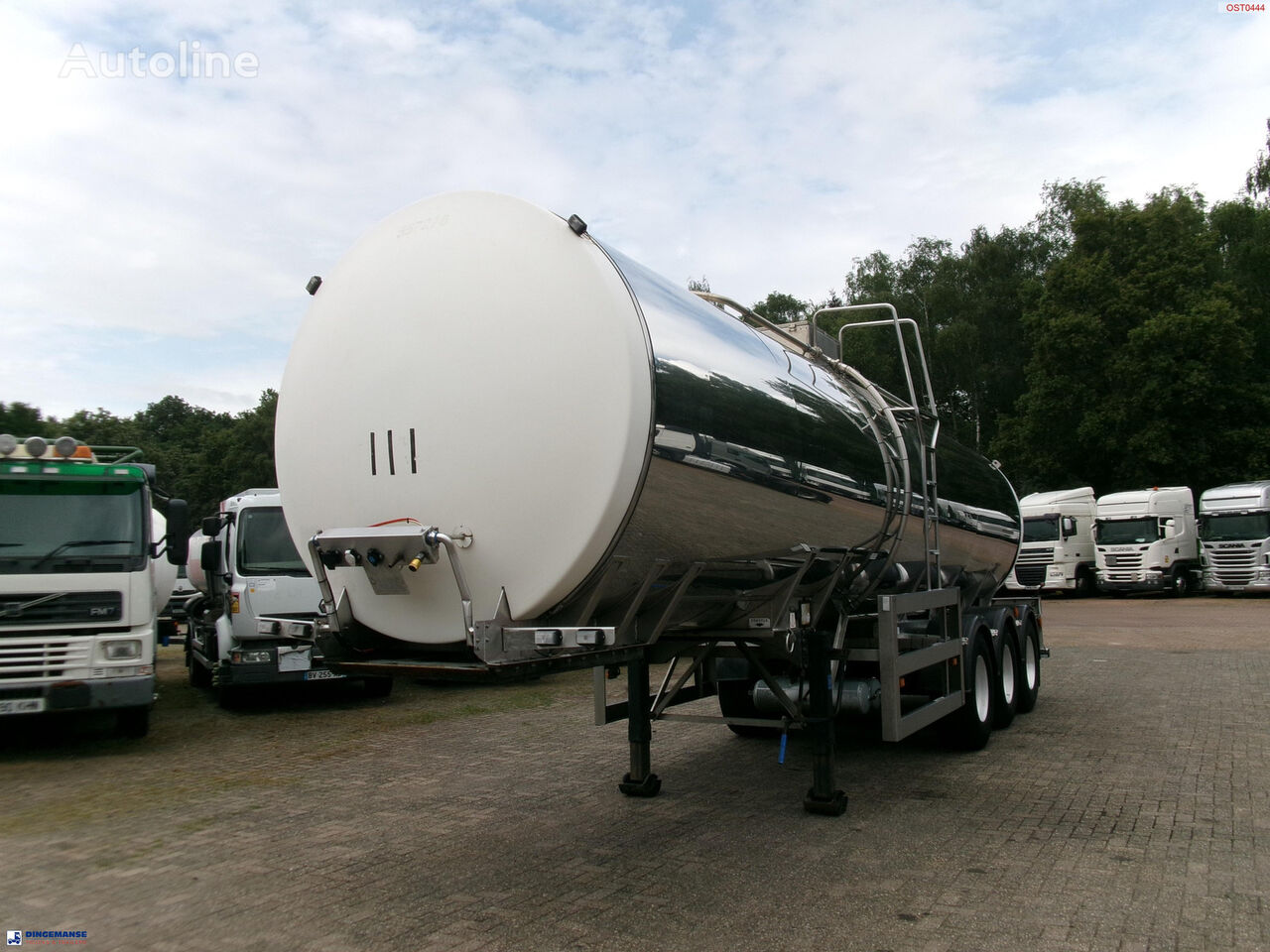 citerne alimentaire Crossland Food tank inox 30 m3 / 1 comp