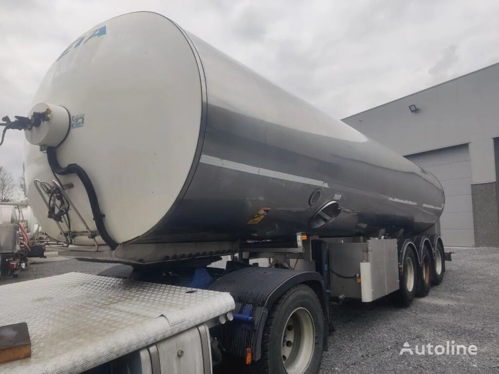 ETA TANK FOR MILK / WATER - 29000 L - STAINLESS STEEL/INOX gıda tankeri yarı romörk