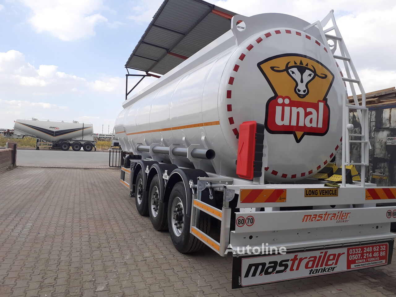 新食品罐半挂车 Mas Trailer Tanker 2025 Model Stainless Steel Food Tanker -6