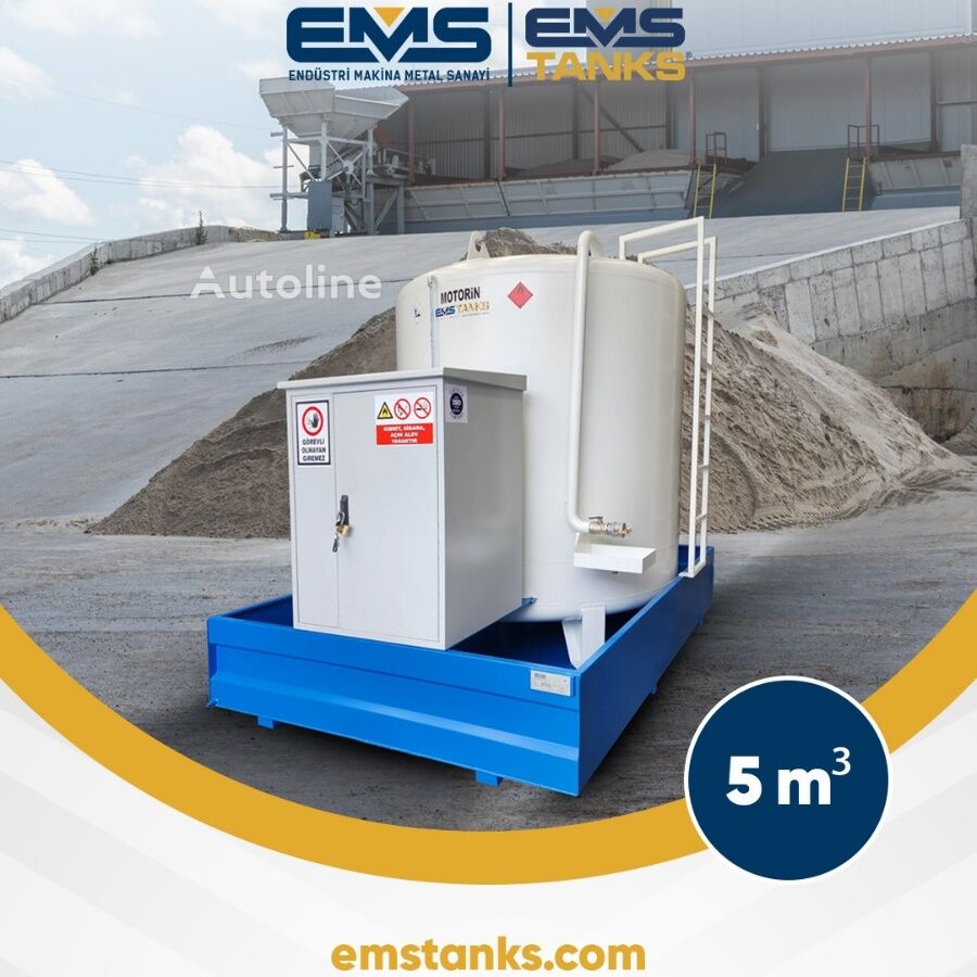 EMS Tanks BUNDED SYSTEM FUEL TANKS VERTICAL MODEL / HAVUZ SİSTEMLİ DİKEY tanque de almacenamiento de combustible nuevo - Autoline