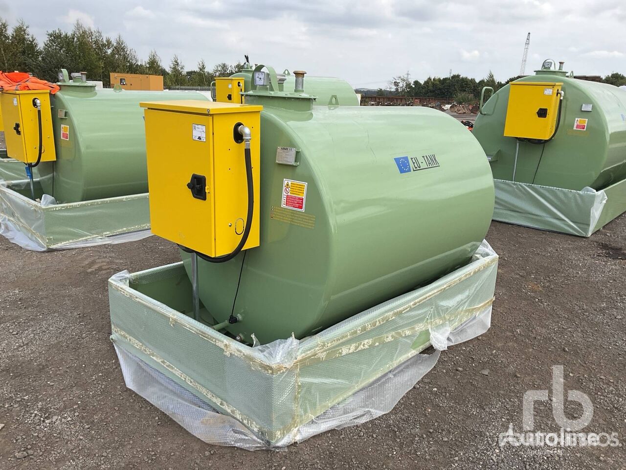 uudet Emiliana Serbatoi TF3/50 3172 L Skid Mounted Steel Diese polttoaineen varastosäiliö