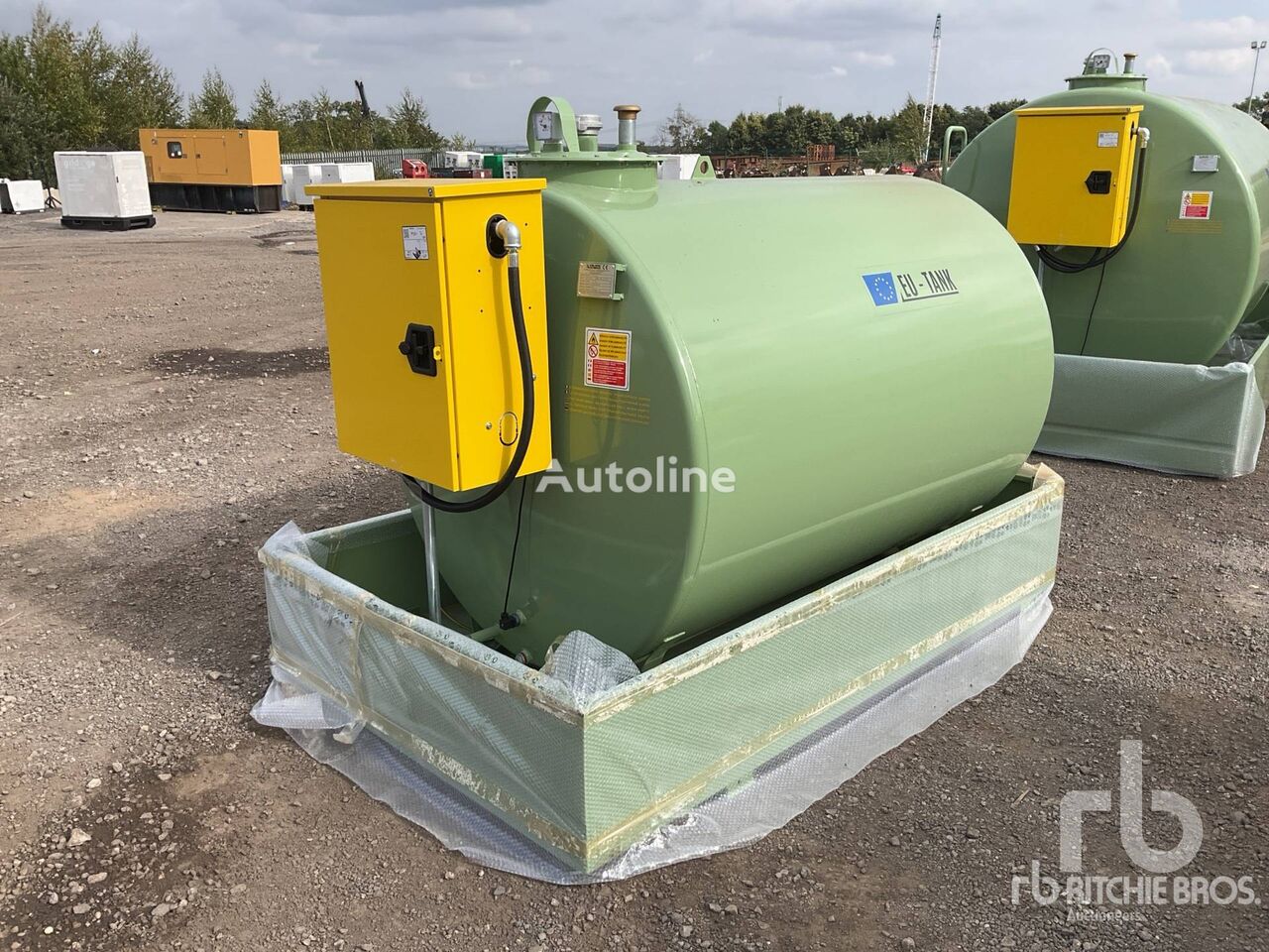 yeni Emiliana Serbatoi TF3/50 3172 L Skid Mounted Steel Diese yakıt tankı